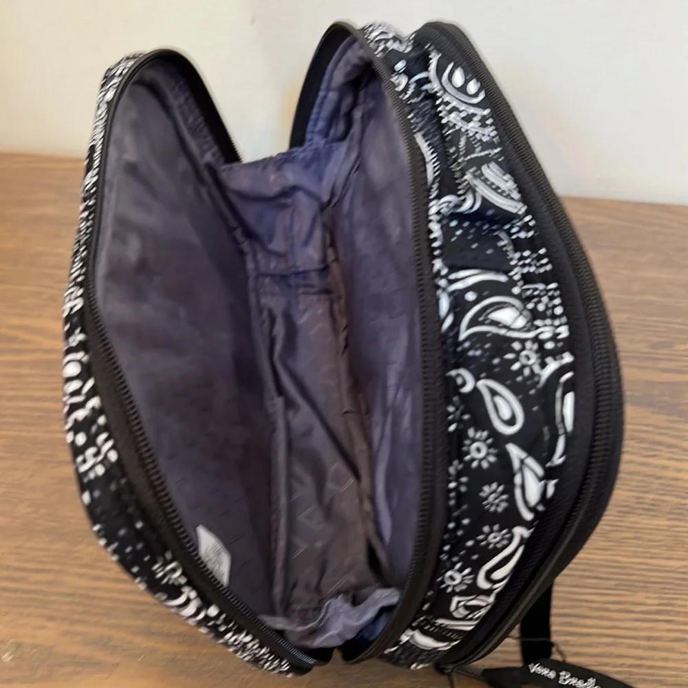 NEW Vera Bradley Blush & Brush Makeup Case in Stellar Paisley